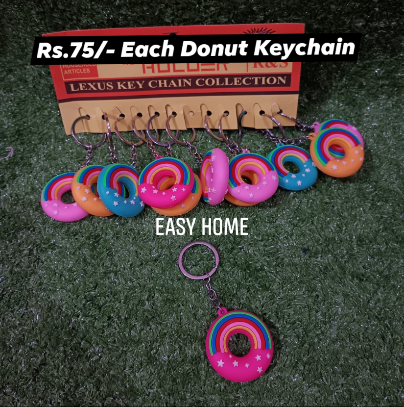 Donut Keychain