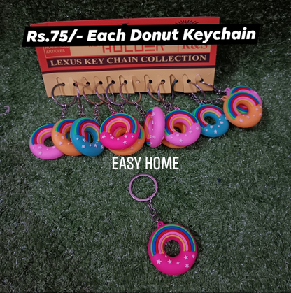Donut Keychain