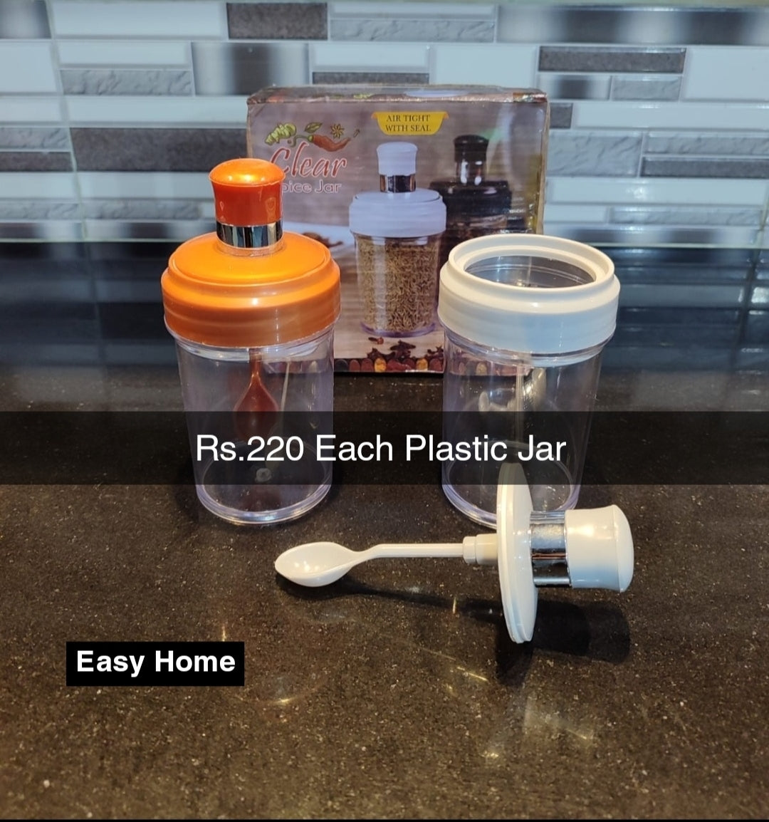 Spice Plastic Jar
