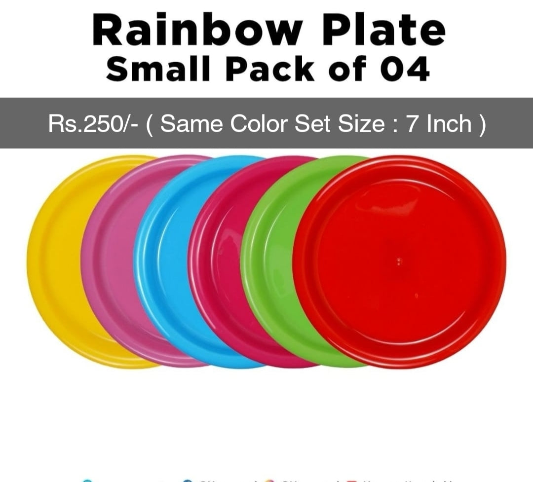 Kids Plastic Plates-Small