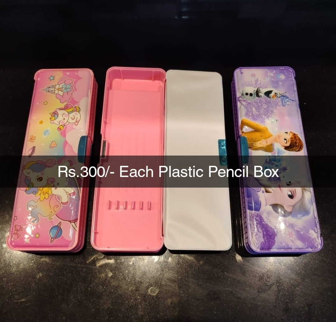 Plastic Pencil Box