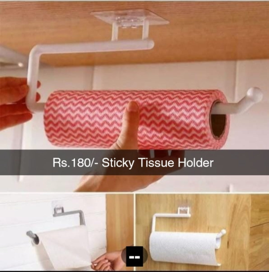 Sticky Tissue Holder