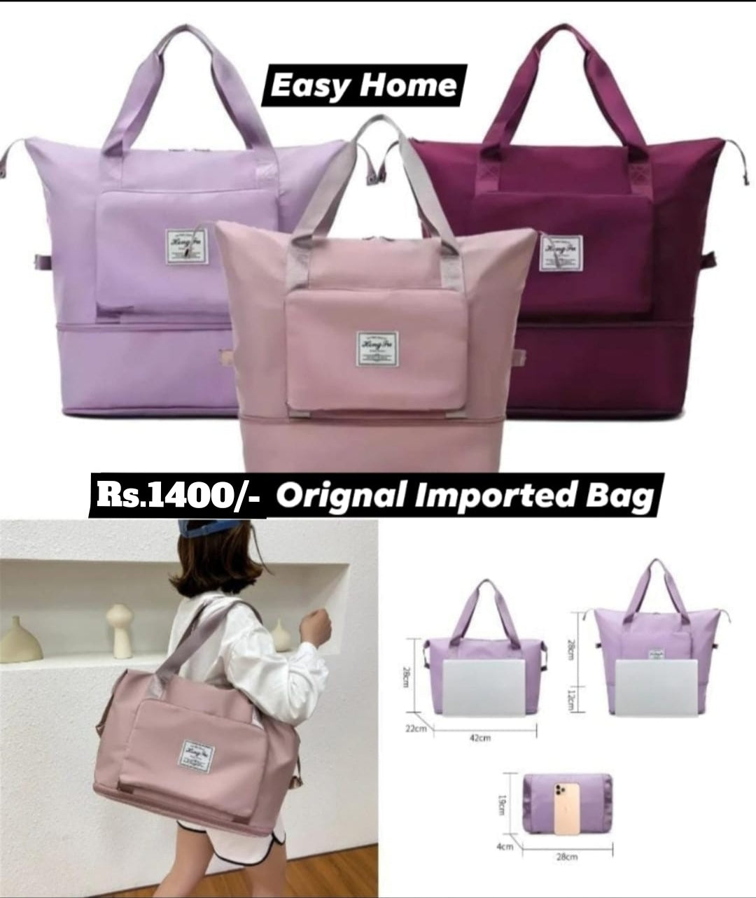 Imported Bag / Travel Bag