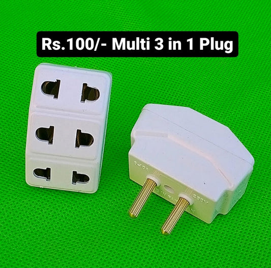 Multi 3 In 1 Plug
