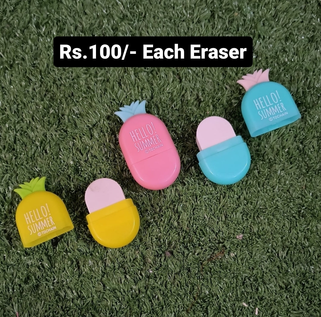 Colorful Pineapple Eraser
