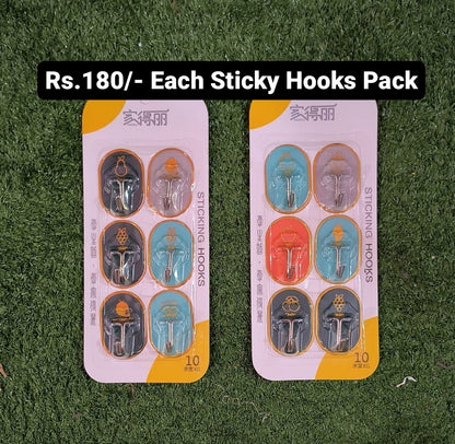 Sticky Hooks Set