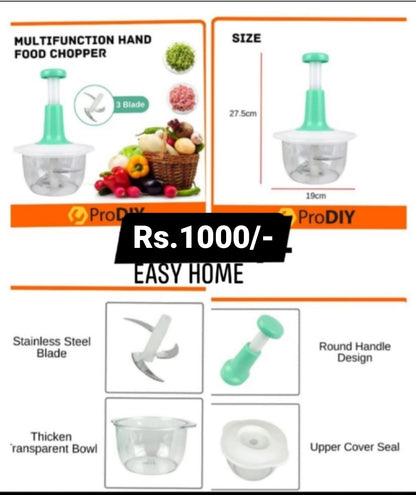 Manual Hand Push Chopper