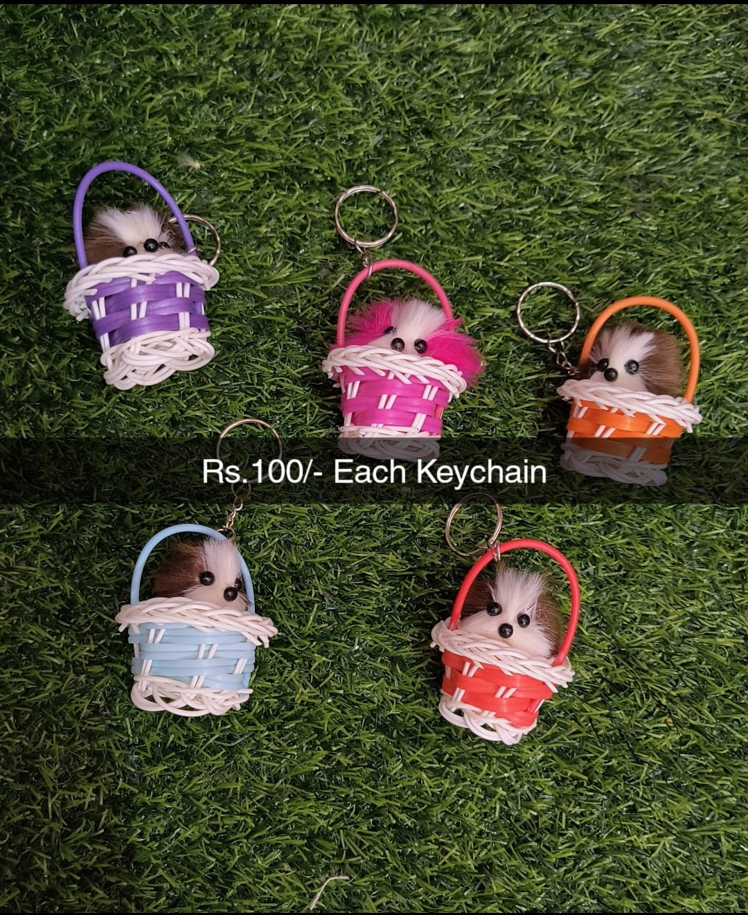 Basket Keychain / Tokri Keychain