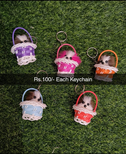 Basket Keychain / Tokri Keychain
