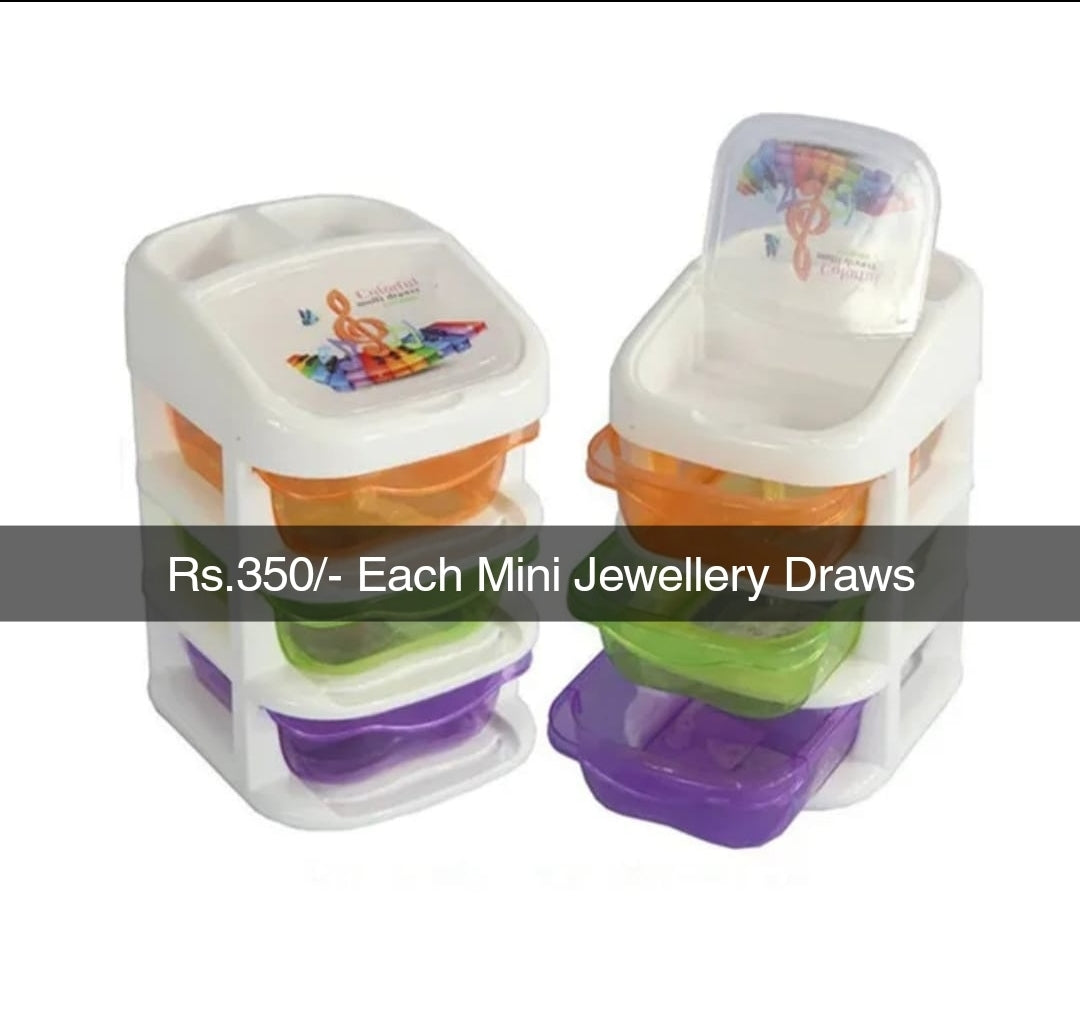 Mini Jewlery Draws