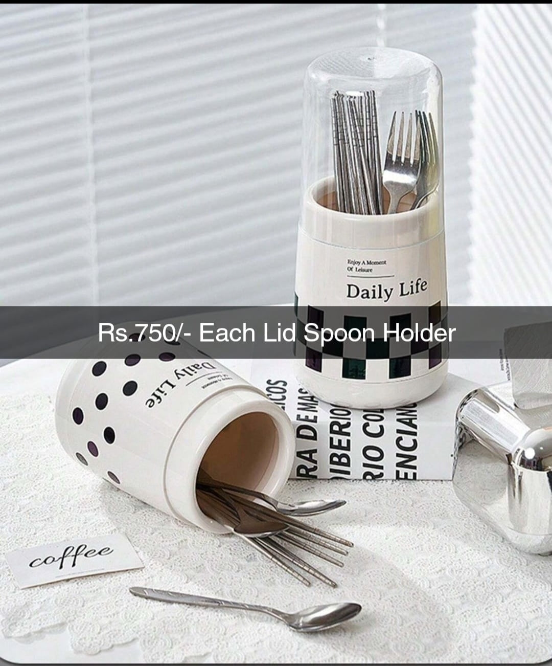 Lid Spoon Holder