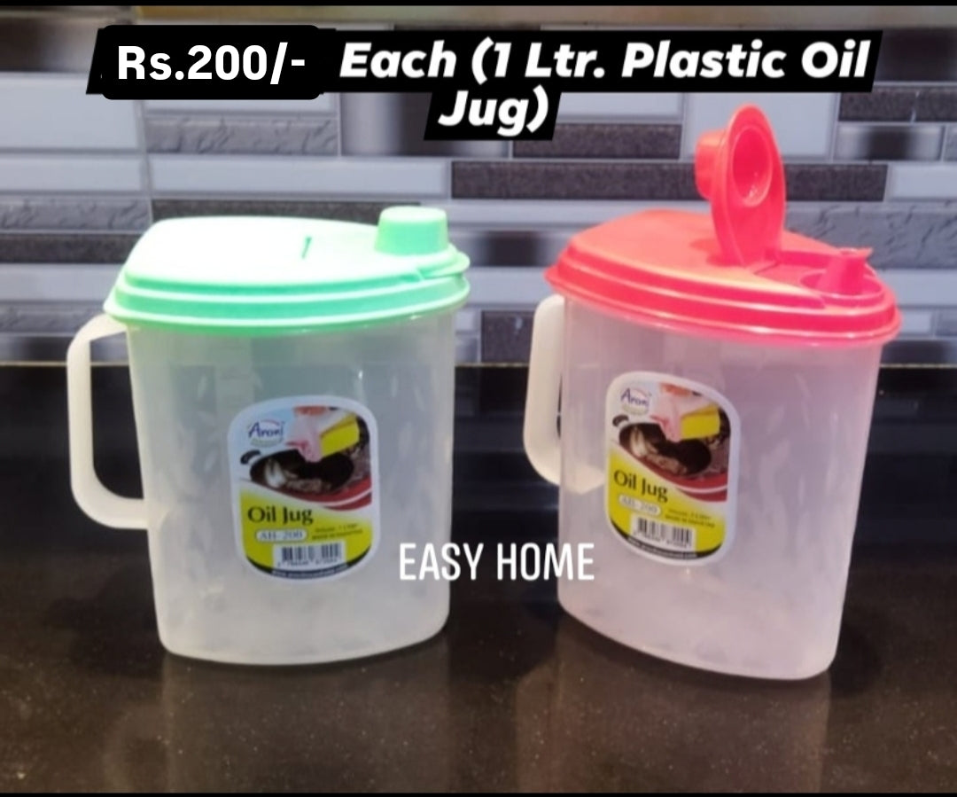 Plastic Oil Jug