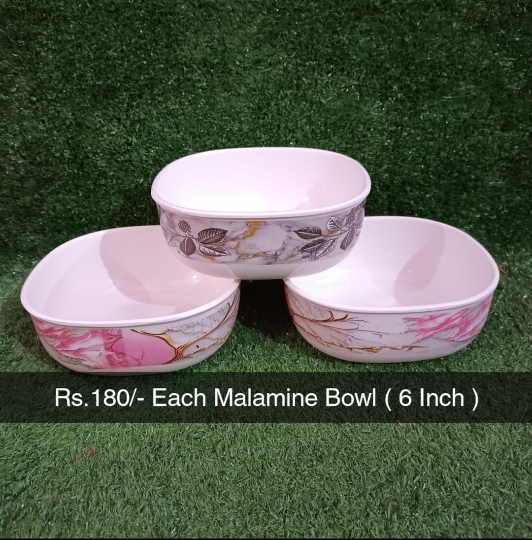 Melamine Square Bowl