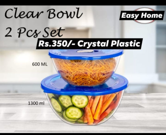 Crystal Plastic Bowl