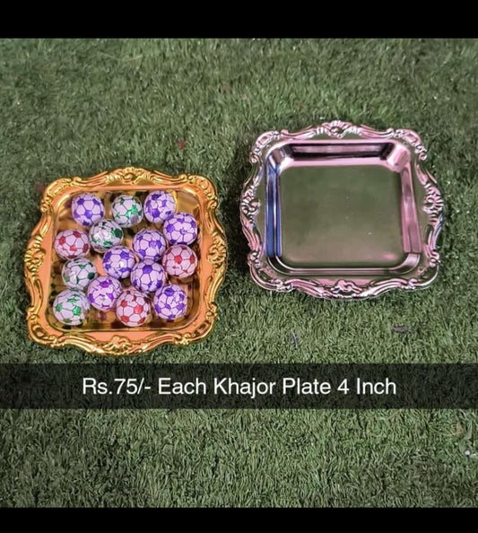 Mini Khajor Plate-Square