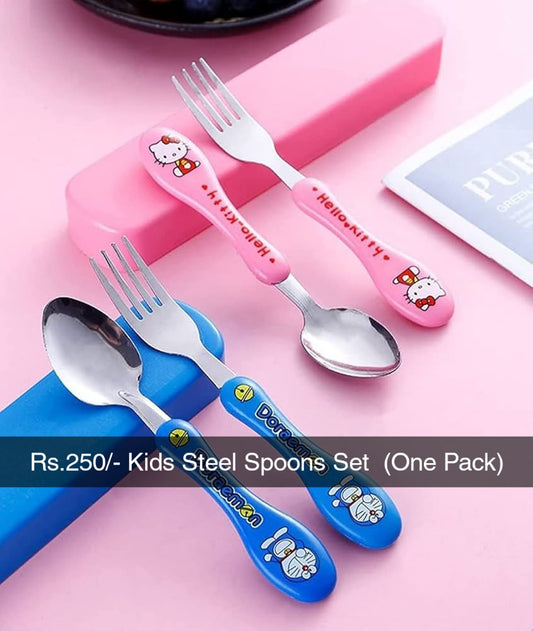 Kids Steel Spoon Set