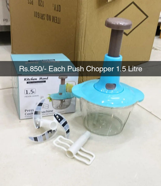 Manual Hand Push Chopper