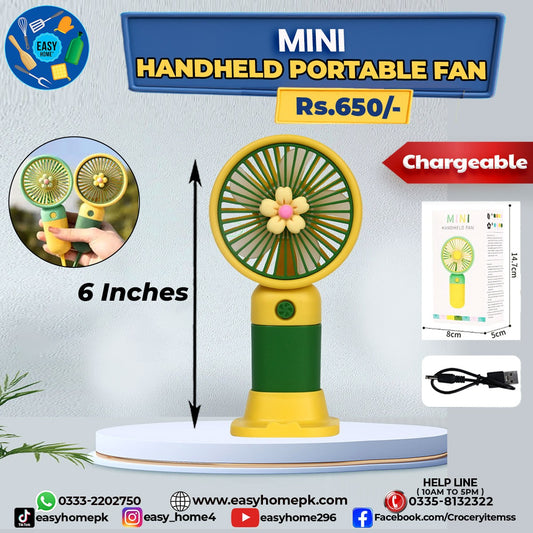 Mini Chargeable Handheld Portable Fan