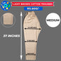 Light Brown Ladies Cotton Trouser-Medium