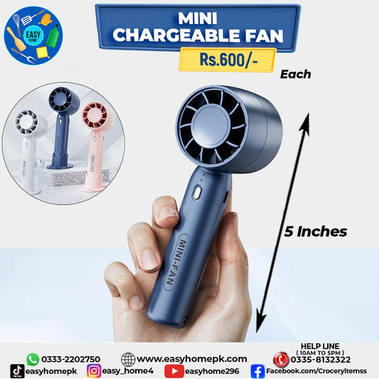 Mini Chargeable Fan