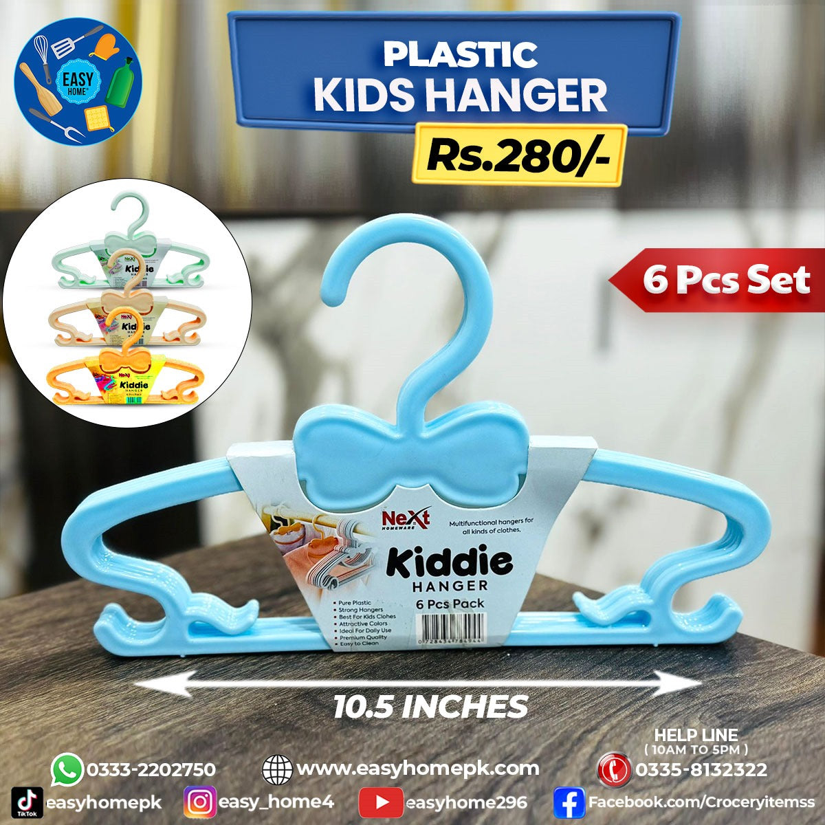 Plastic Kids Hanger