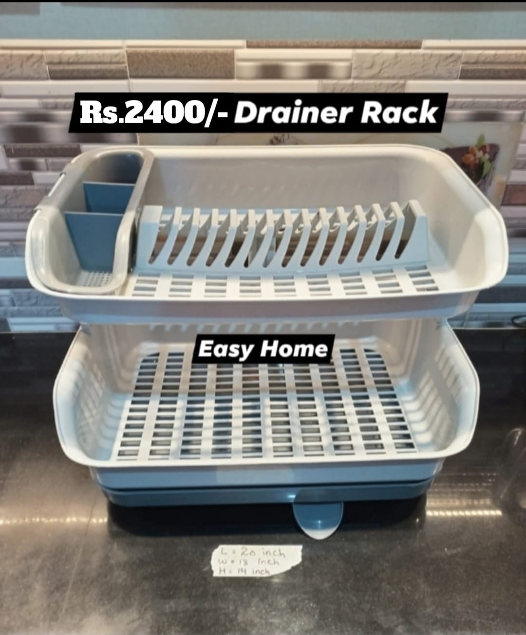 Double Layer Drainer Rack