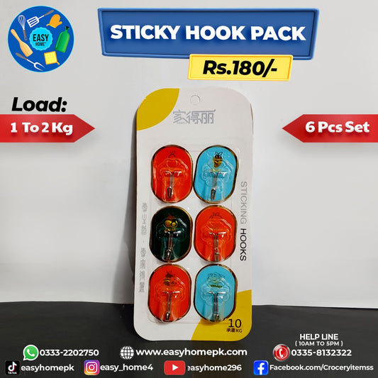 Sticky Hooks Set
