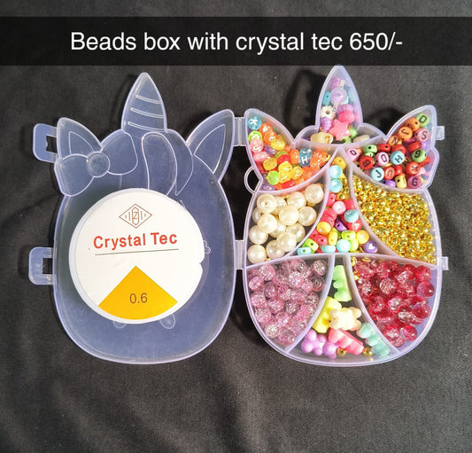 Beads Box With Crystal Tec