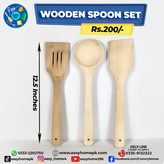 Wooden Spoon Set