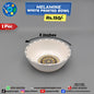 Melamine White Printed Bowl