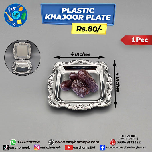 Plastic Khajoor Plate