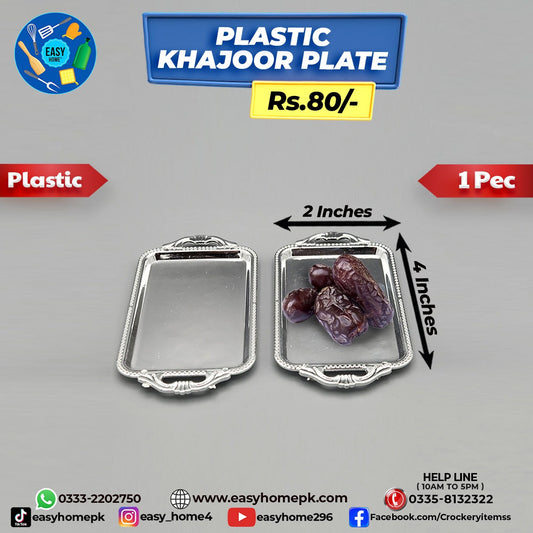 Plastic Khajoor Plate