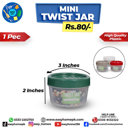 Mini Twist Jar