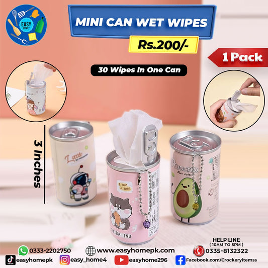 Mini Can Wet Wipes