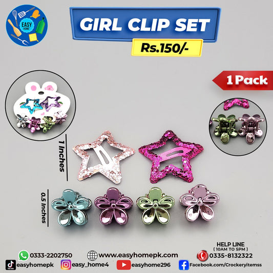 Girls Clip Set