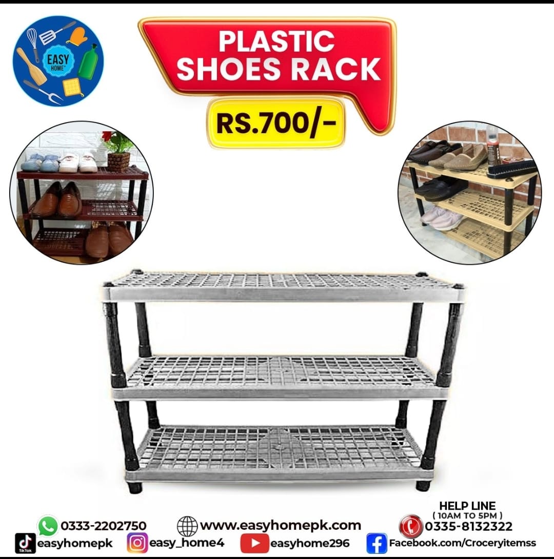 Plastic Shoes Rack