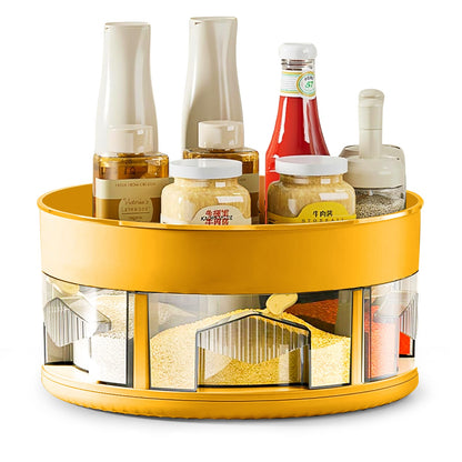 Rotateable Tray With Masala Box