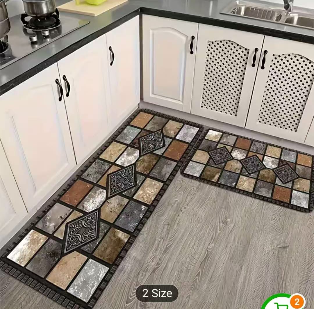 Anti-slip Mat 2-Pcs Set