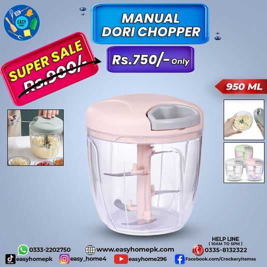 Manual Dori Chopper - 5-Blade