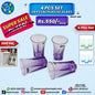 Crystal Plastic Glass-Small