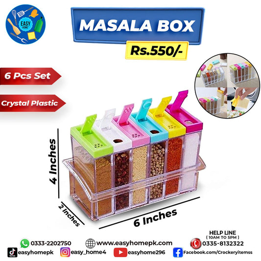 Masala Box 6 Pcs Set