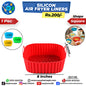 Silicon Air Fryer Liners - Square
