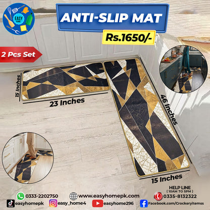 Anti-slip Mat 2-Pcs Set