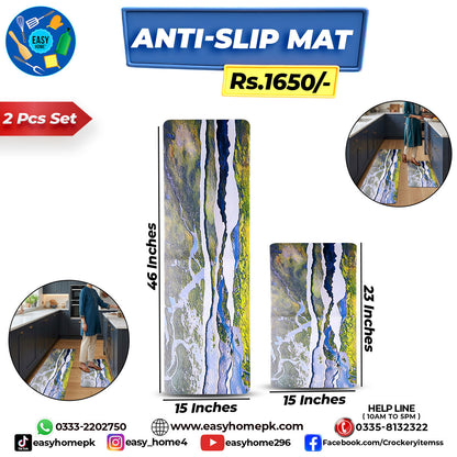 Anti-slip Mat 2-Pcs Set