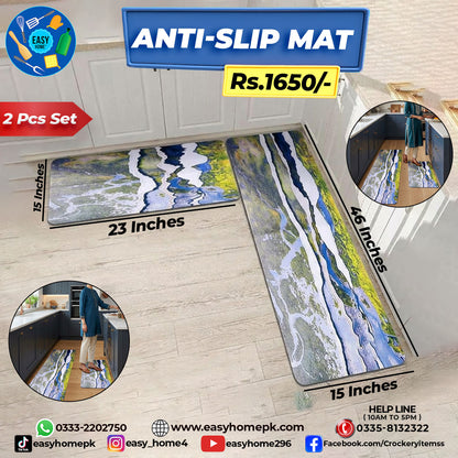 Anti-slip Mat 2-Pcs Set