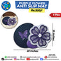 Anti-Slip Mat - Purple Flower