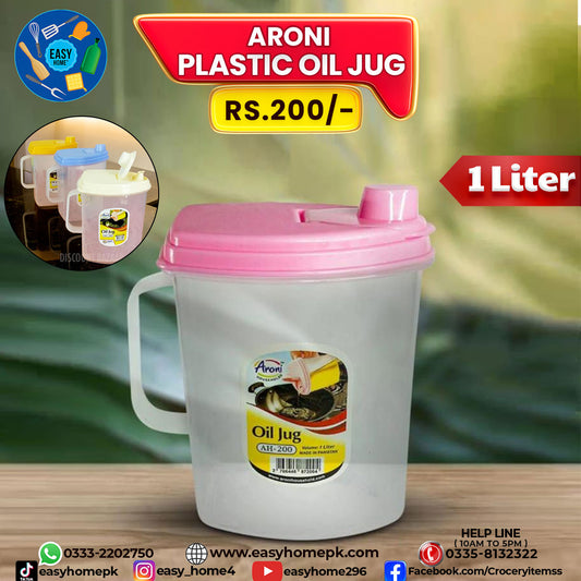 Plastic Oil Jug