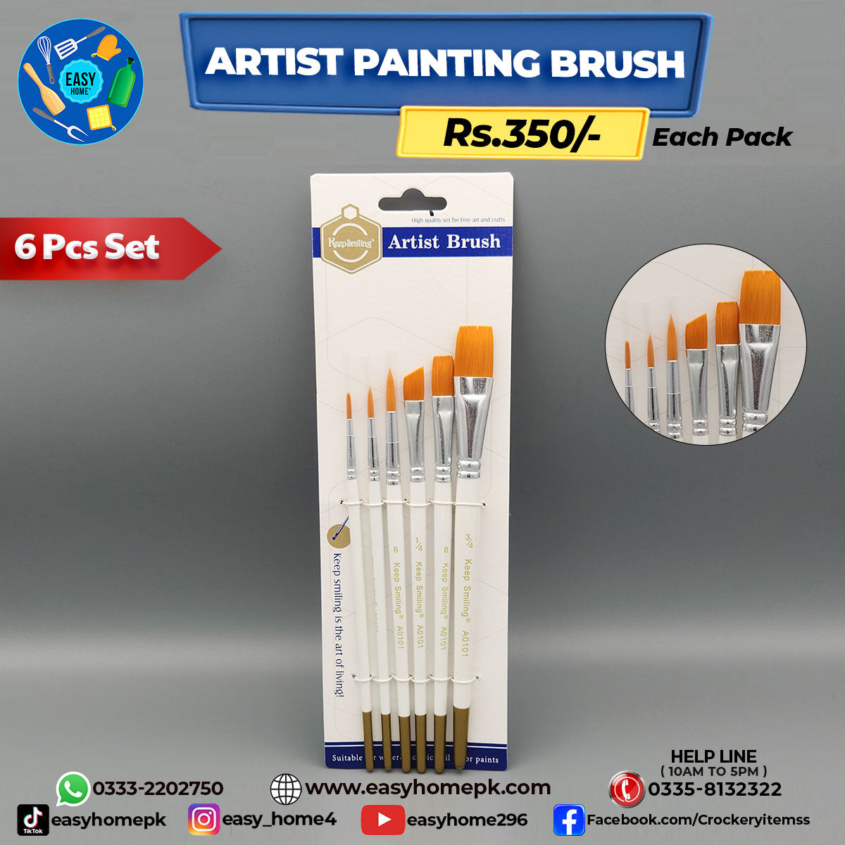 Artist Painting Brush