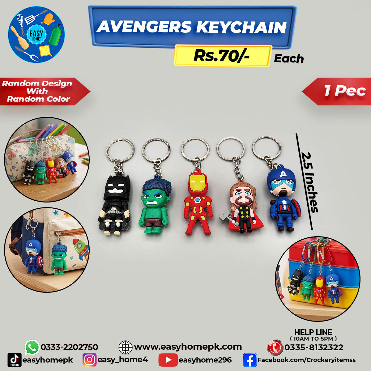 Avengers Keychain