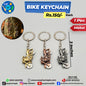 Metal Bike Keychain